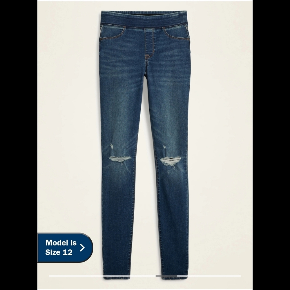 Old Navy Distressed Jeggings